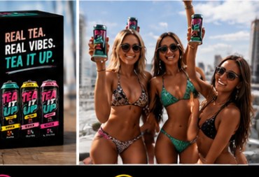Tea It Up party scene